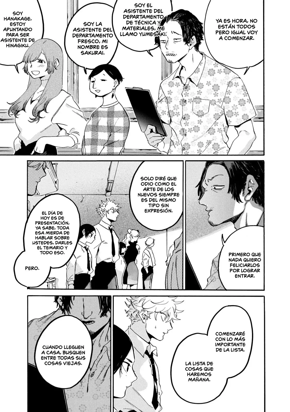 Read Blue Period ES Manga Online