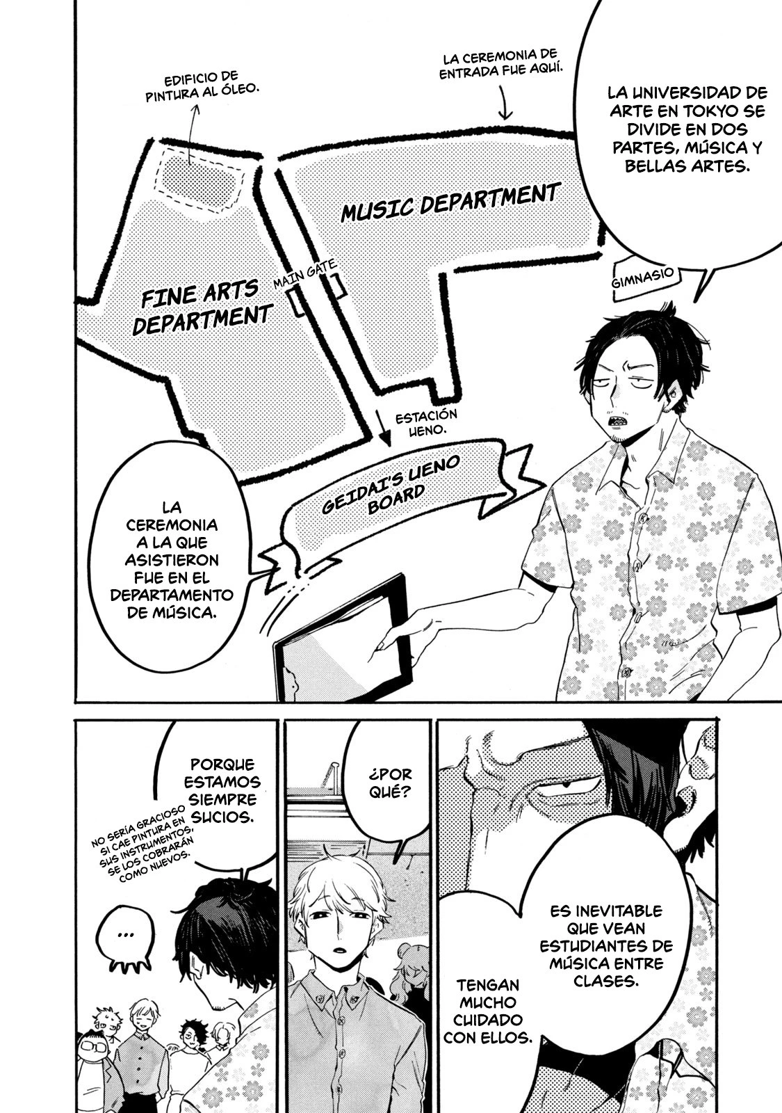 Read Blue Period ES Manga Online