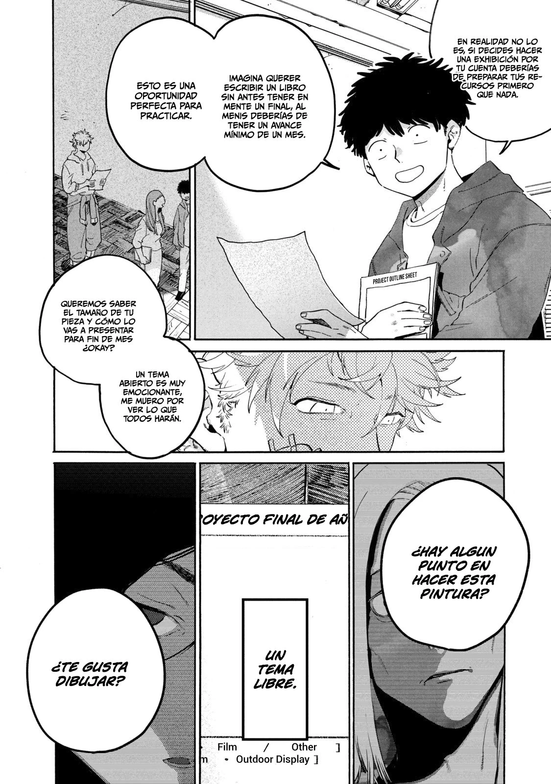 Read Blue Period ES Manga Online