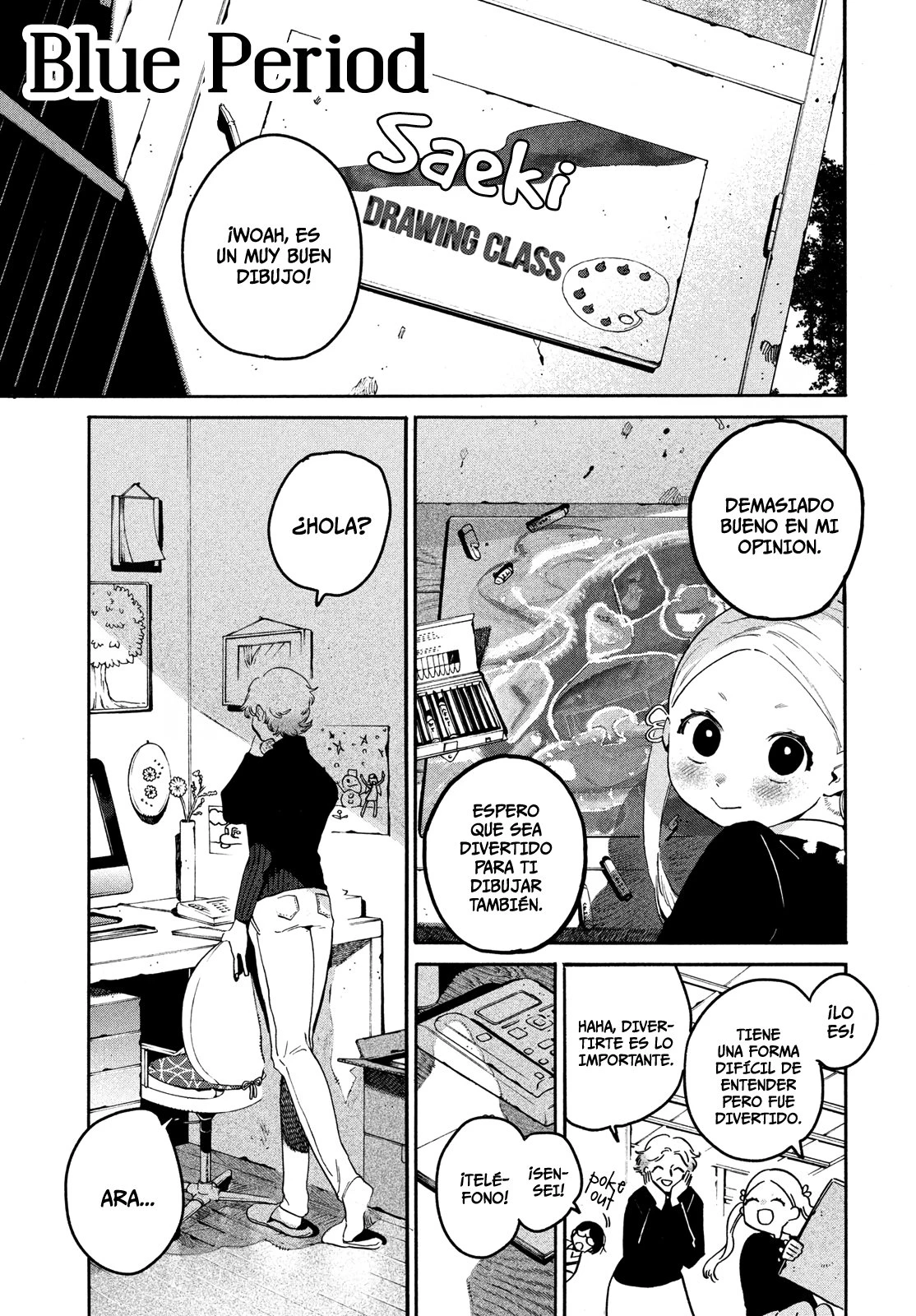 Read Blue Period ES Manga Online