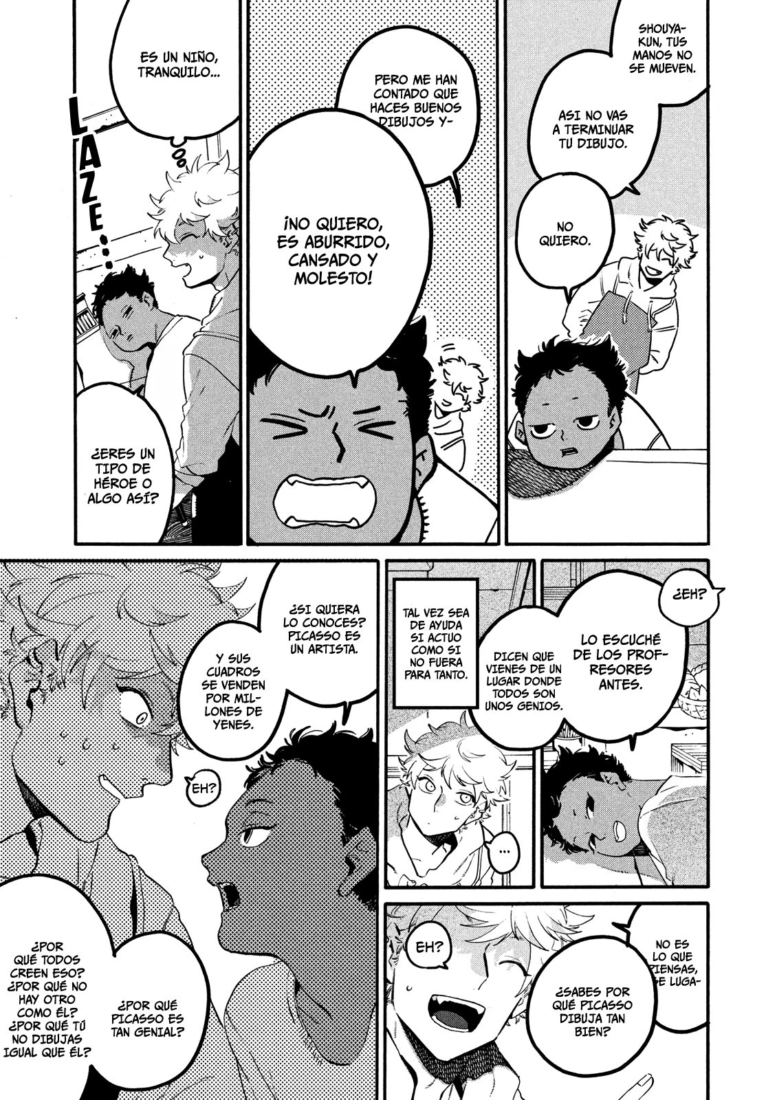 Read Blue Period ES Manga Online