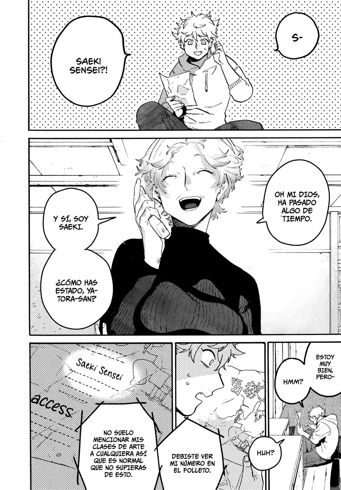 Read Blue Period ES Manga Online
