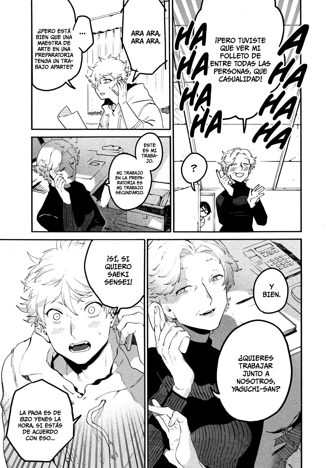 Read Blue Period ES Manga Online