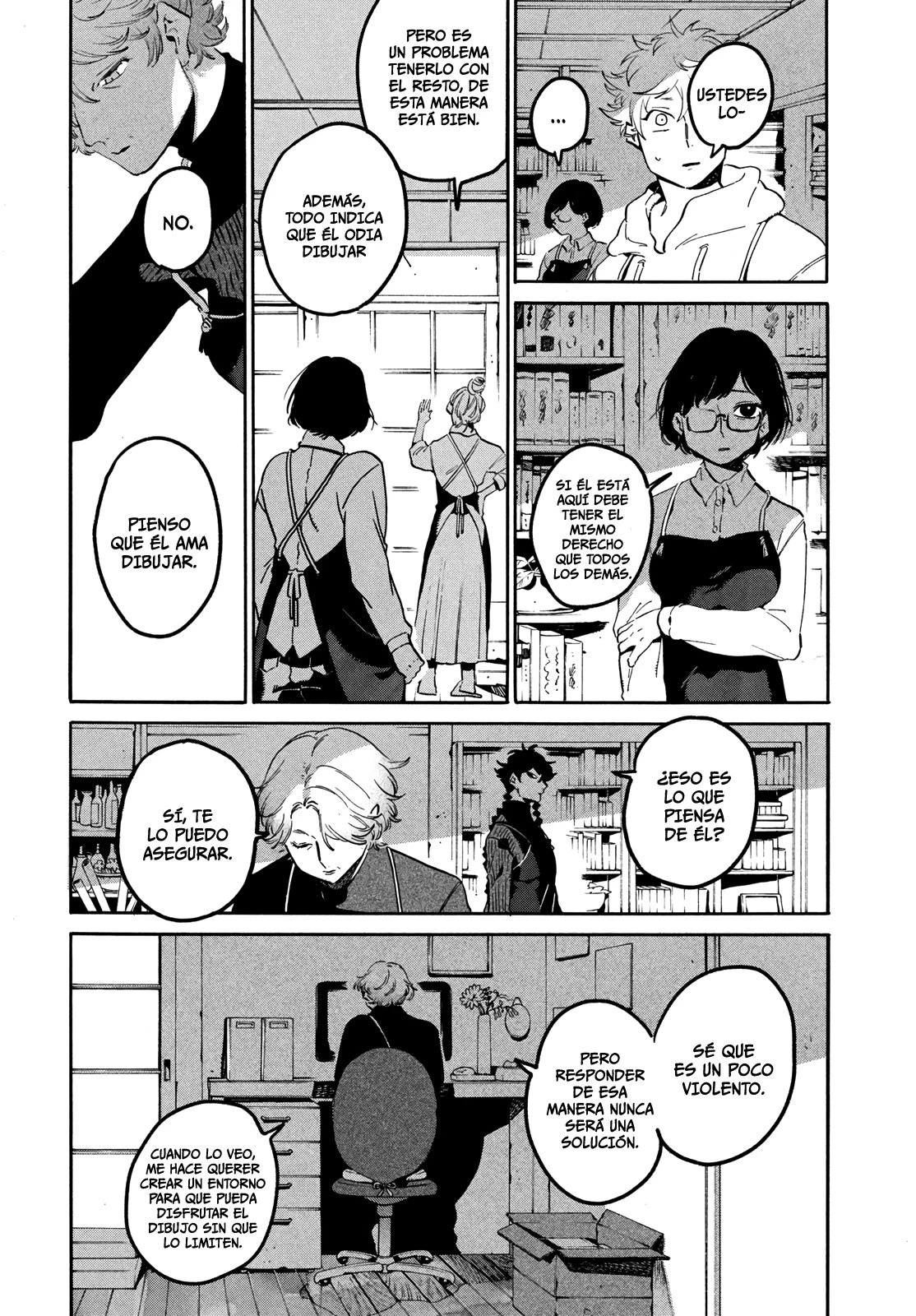 Read Blue Period ES Manga Online