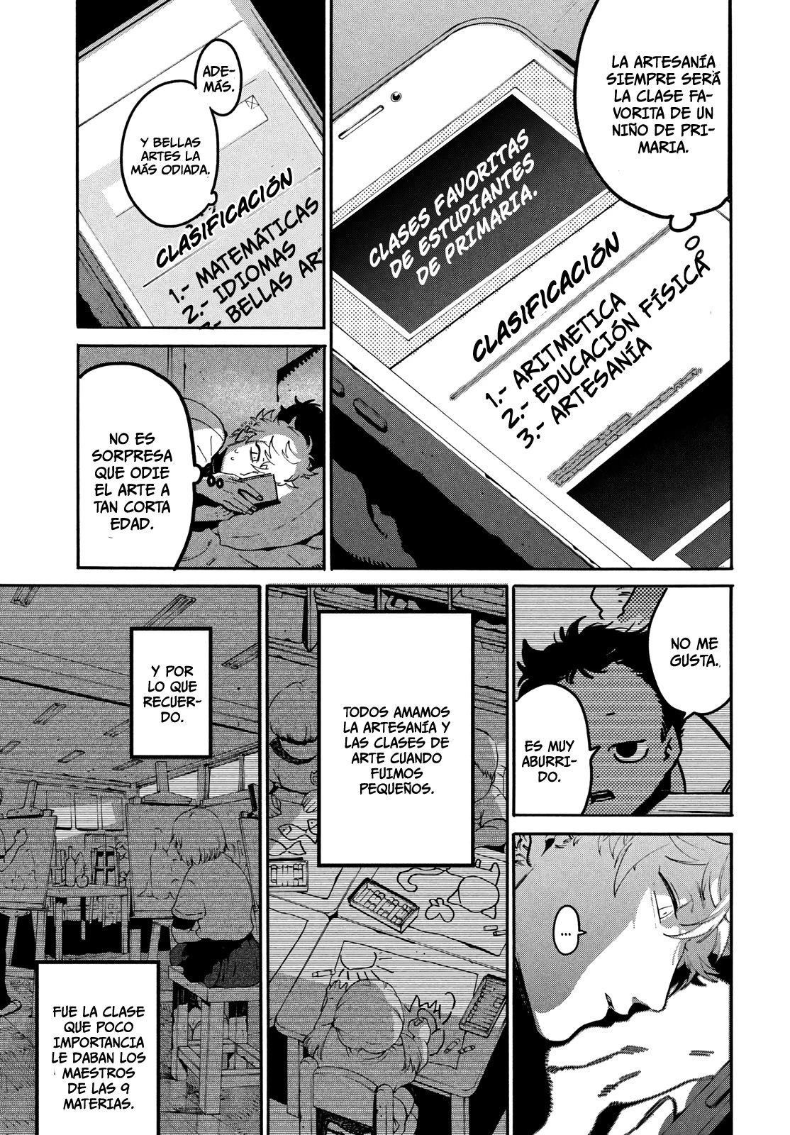 Read Blue Period ES Manga Online