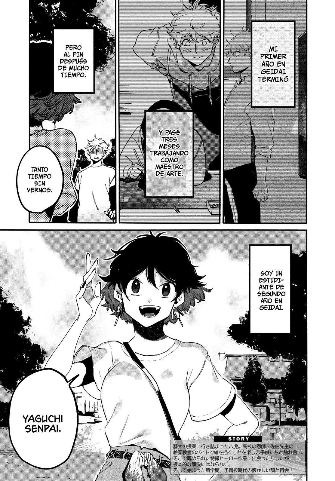 Read Blue Period ES Manga Online
