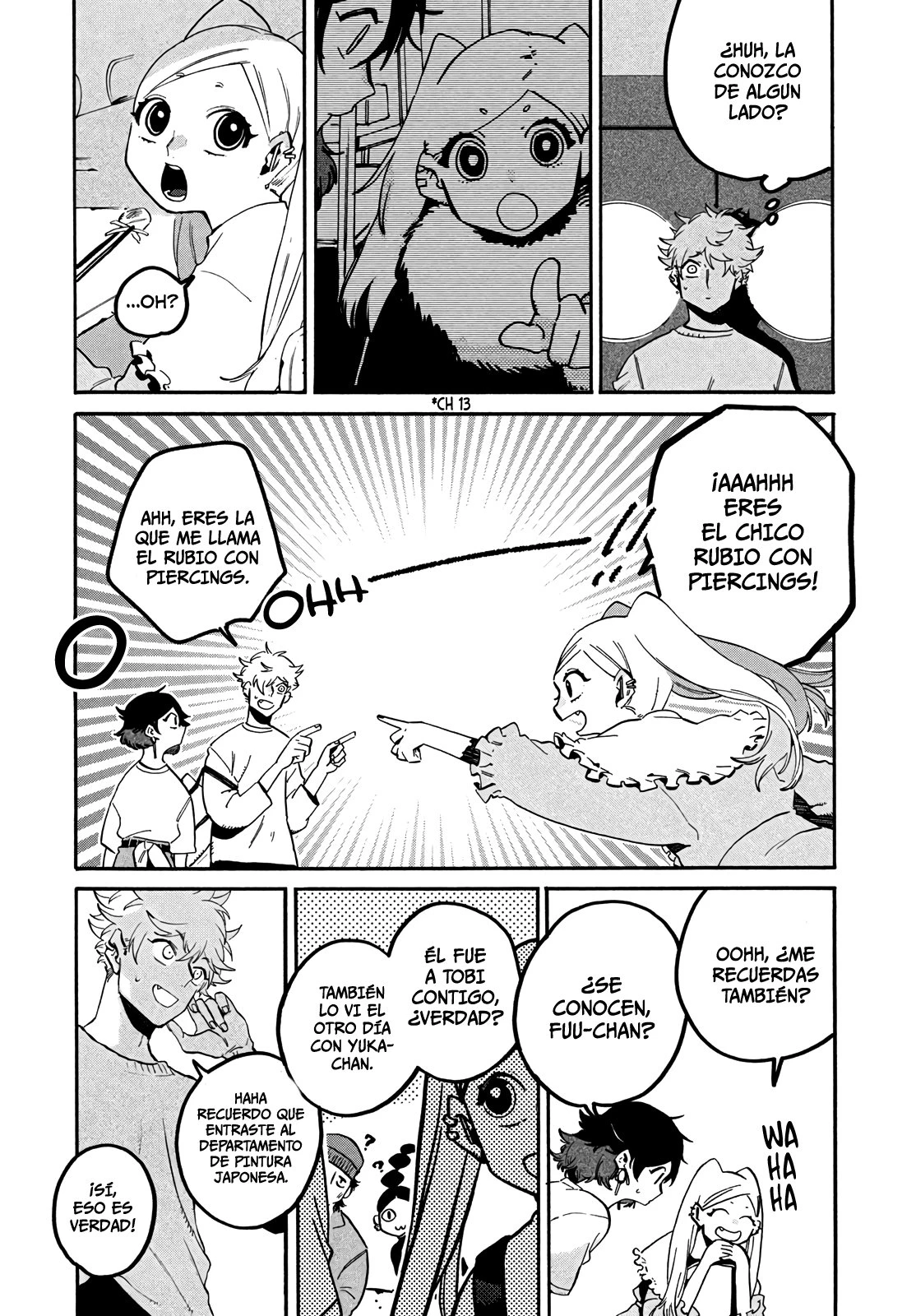 Read Blue Period ES Manga Online