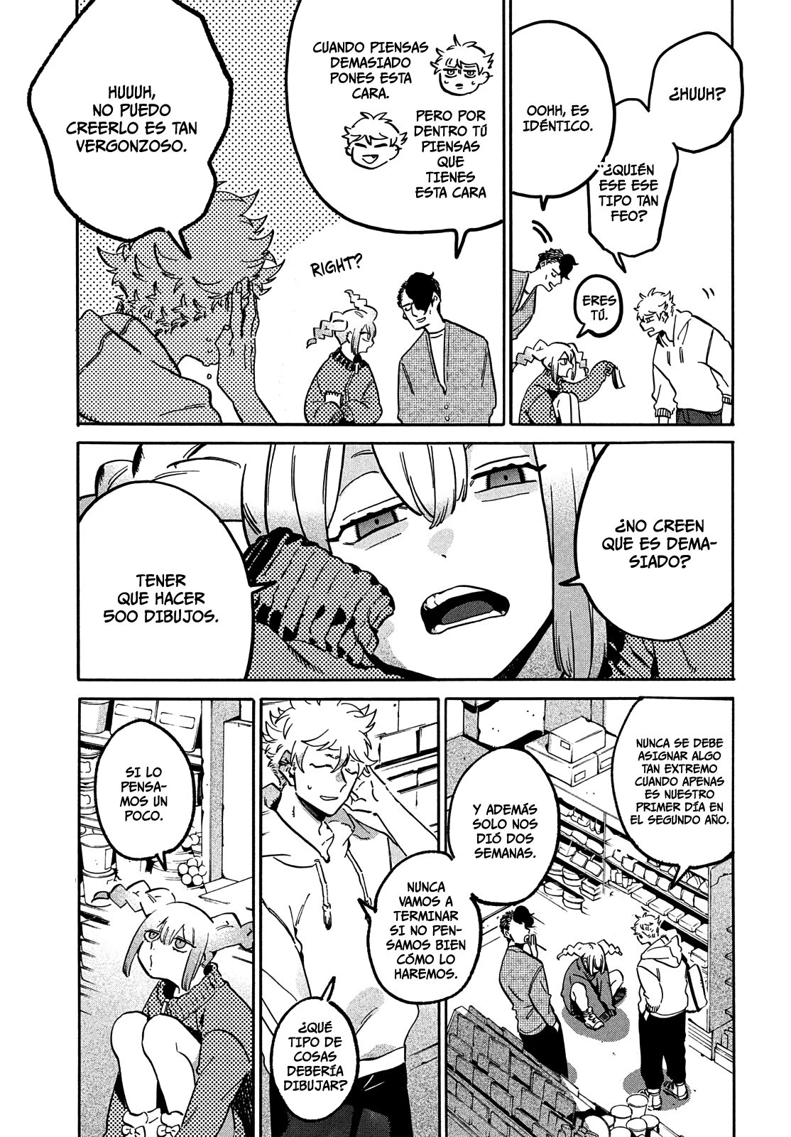Read Blue Period ES Manga Online