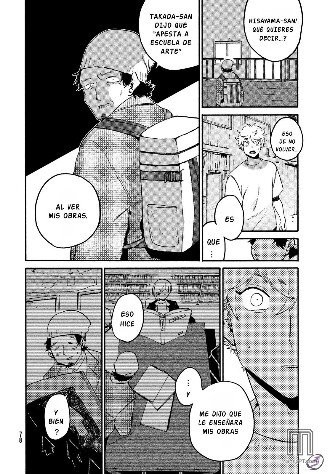 Read Blue Period ES Manga Online