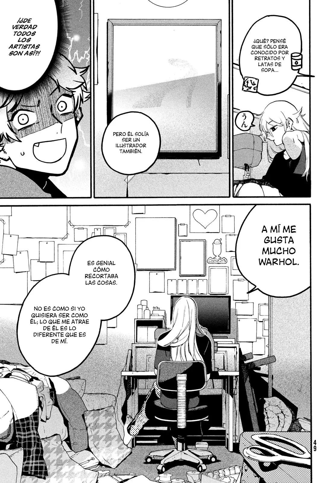 Read Blue Period ES Manga Online