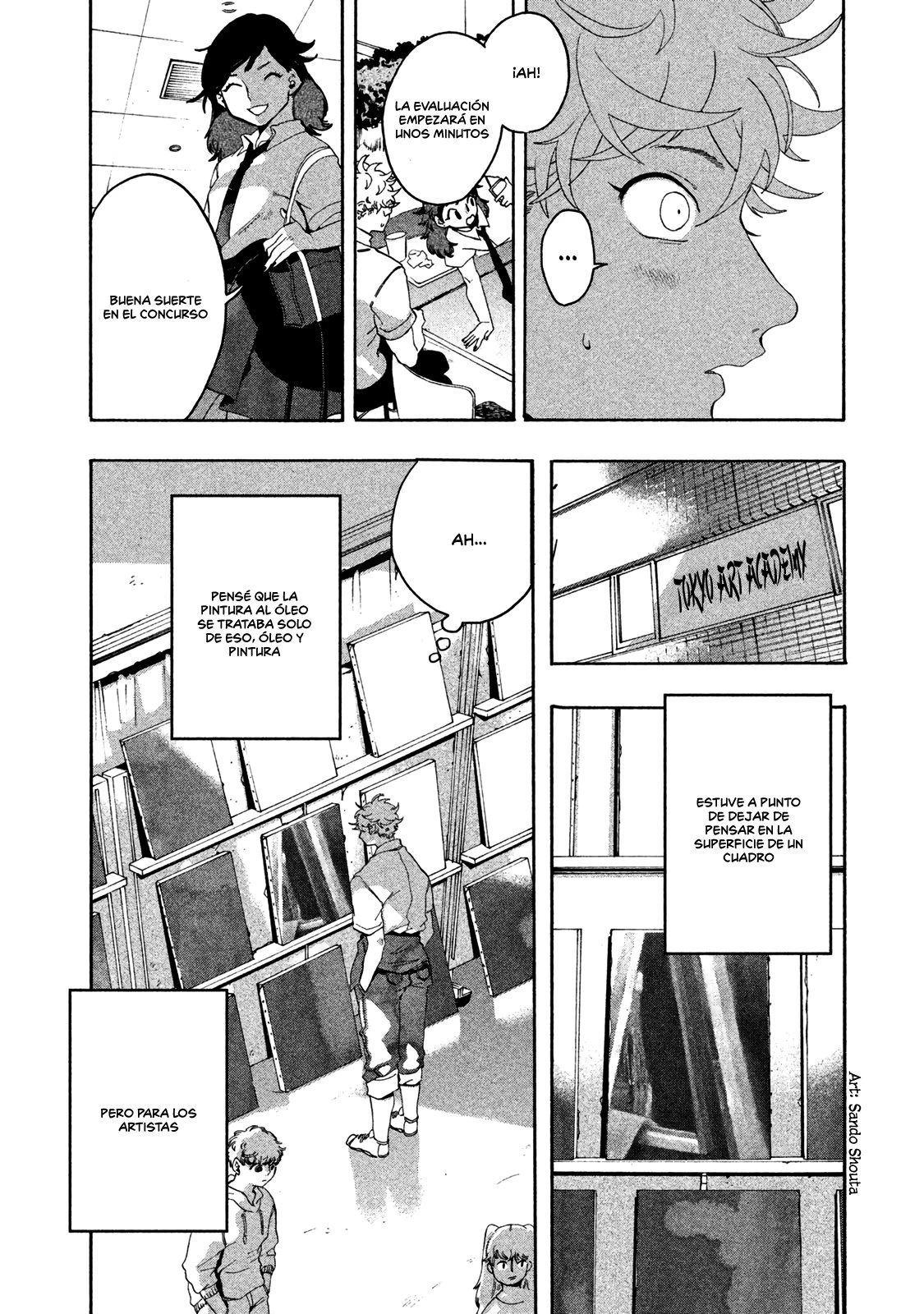 Read Blue Period ES Manga Online