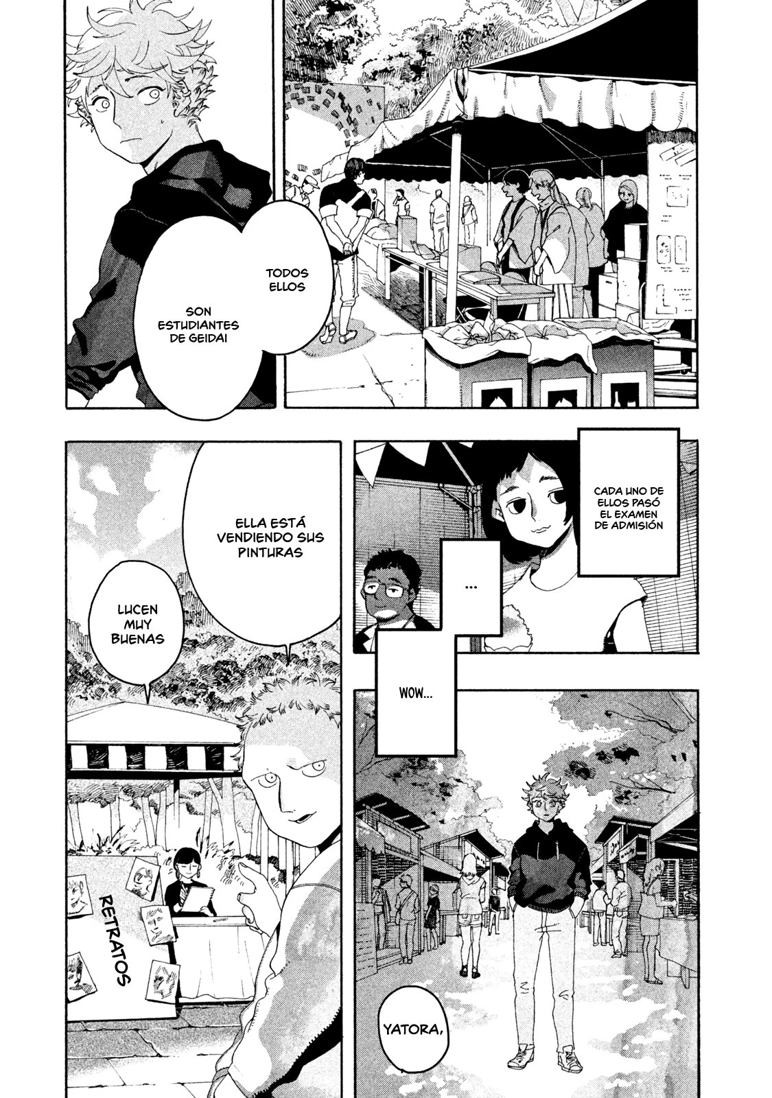 Read Blue Period ES Manga Online