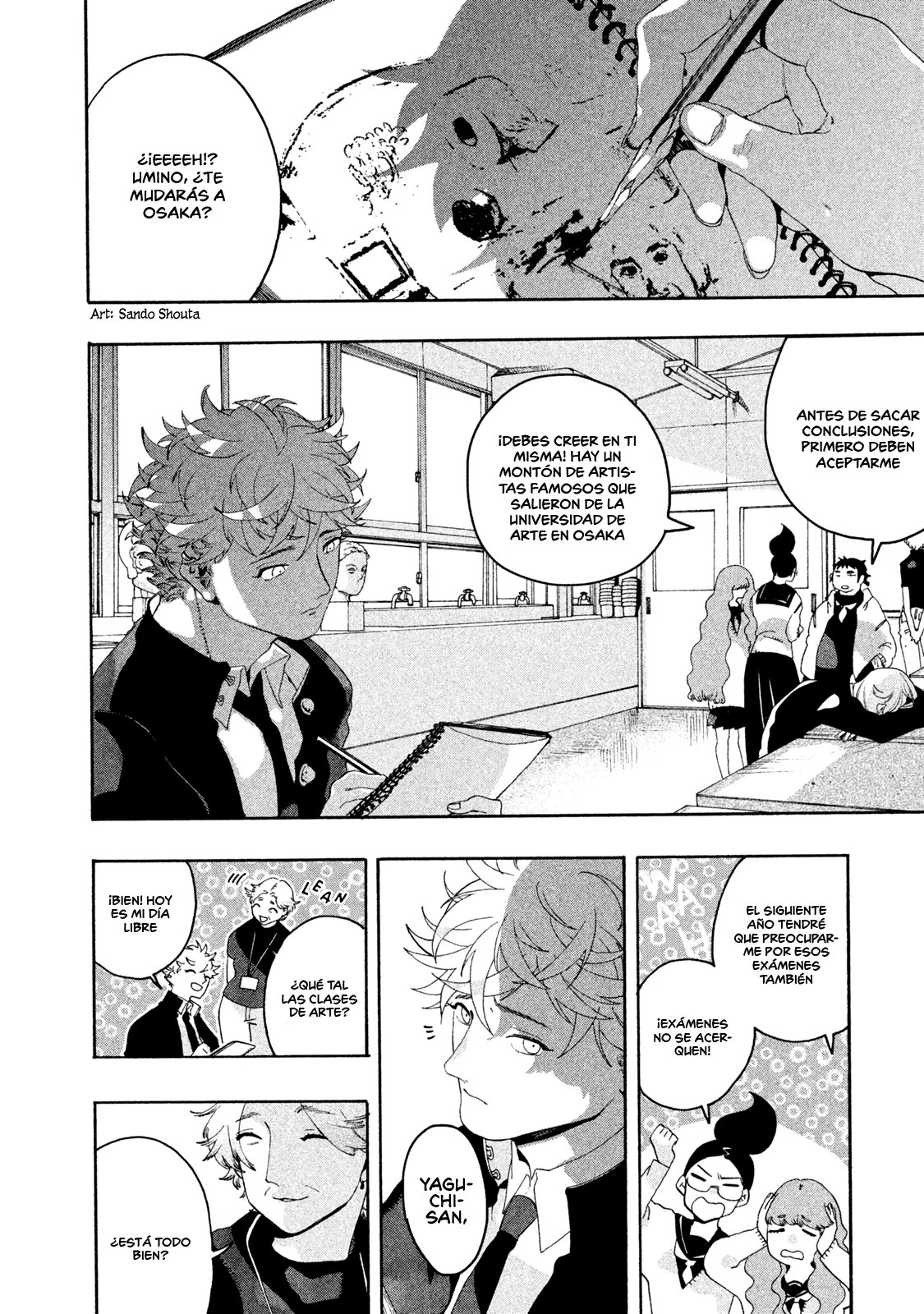 Read Blue Period ES Manga Online