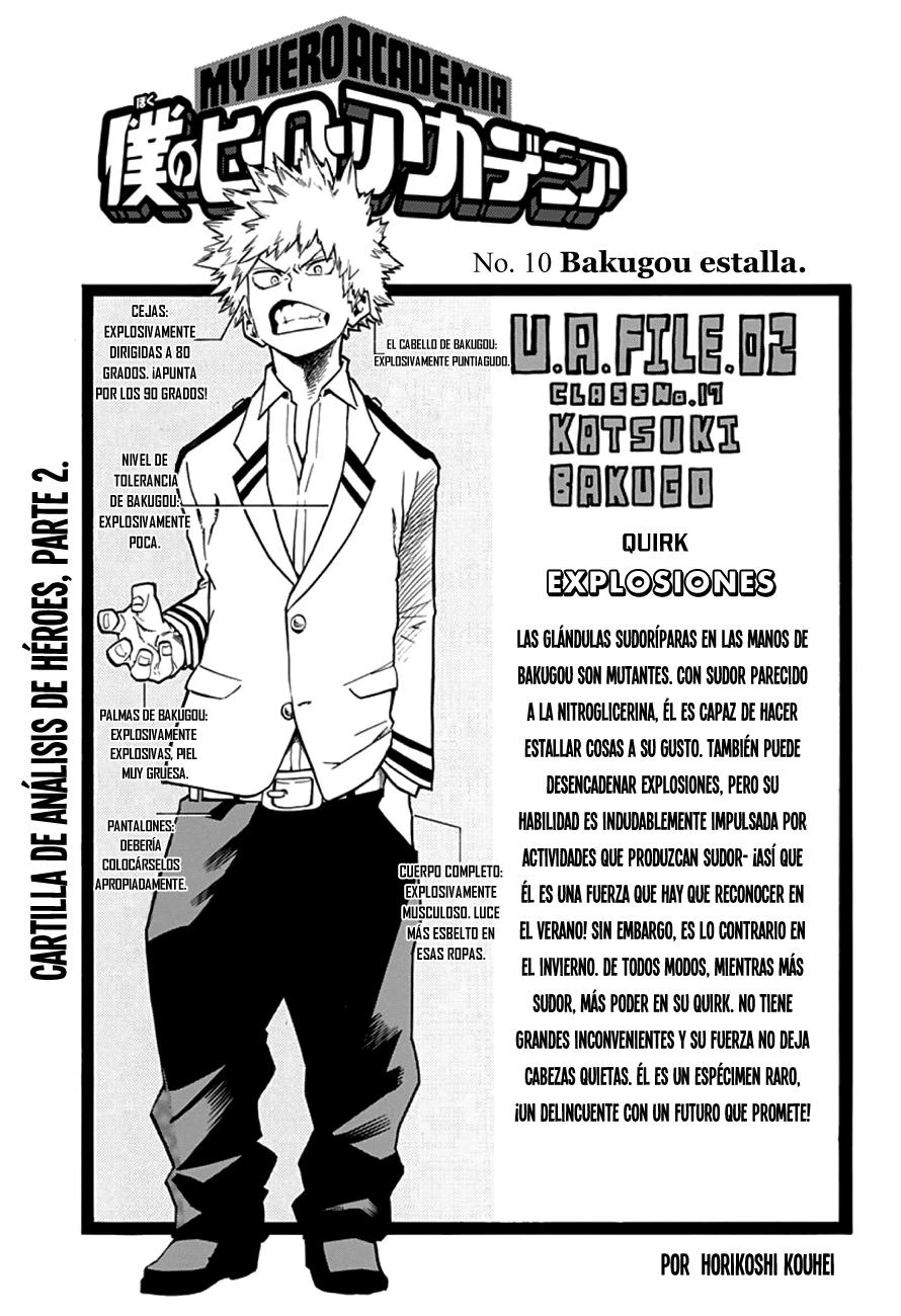 Read Boku no Hero Academia ES Manga Online
