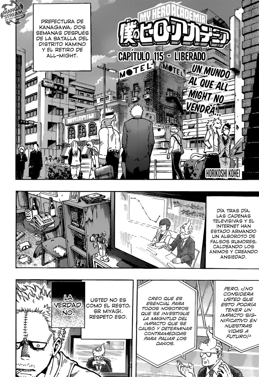 Read Boku no Hero Academia ES Manga Online