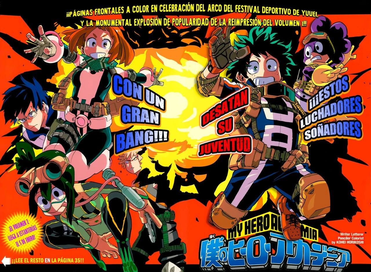 Read Boku no Hero Academia ES Manga Online