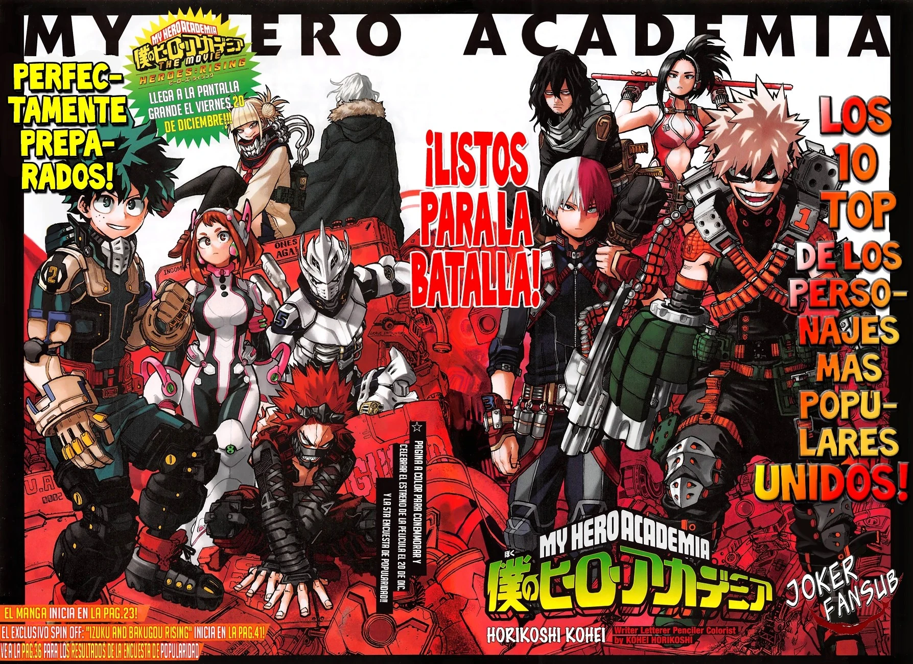 Read Boku no Hero Academia ES Manga Online