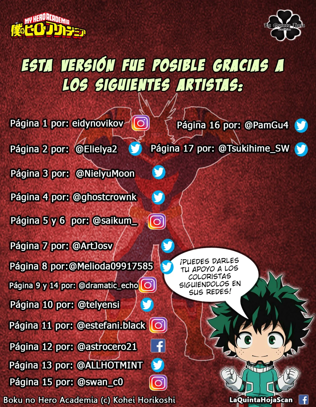 Read Boku no Hero Academia ES Manga Online