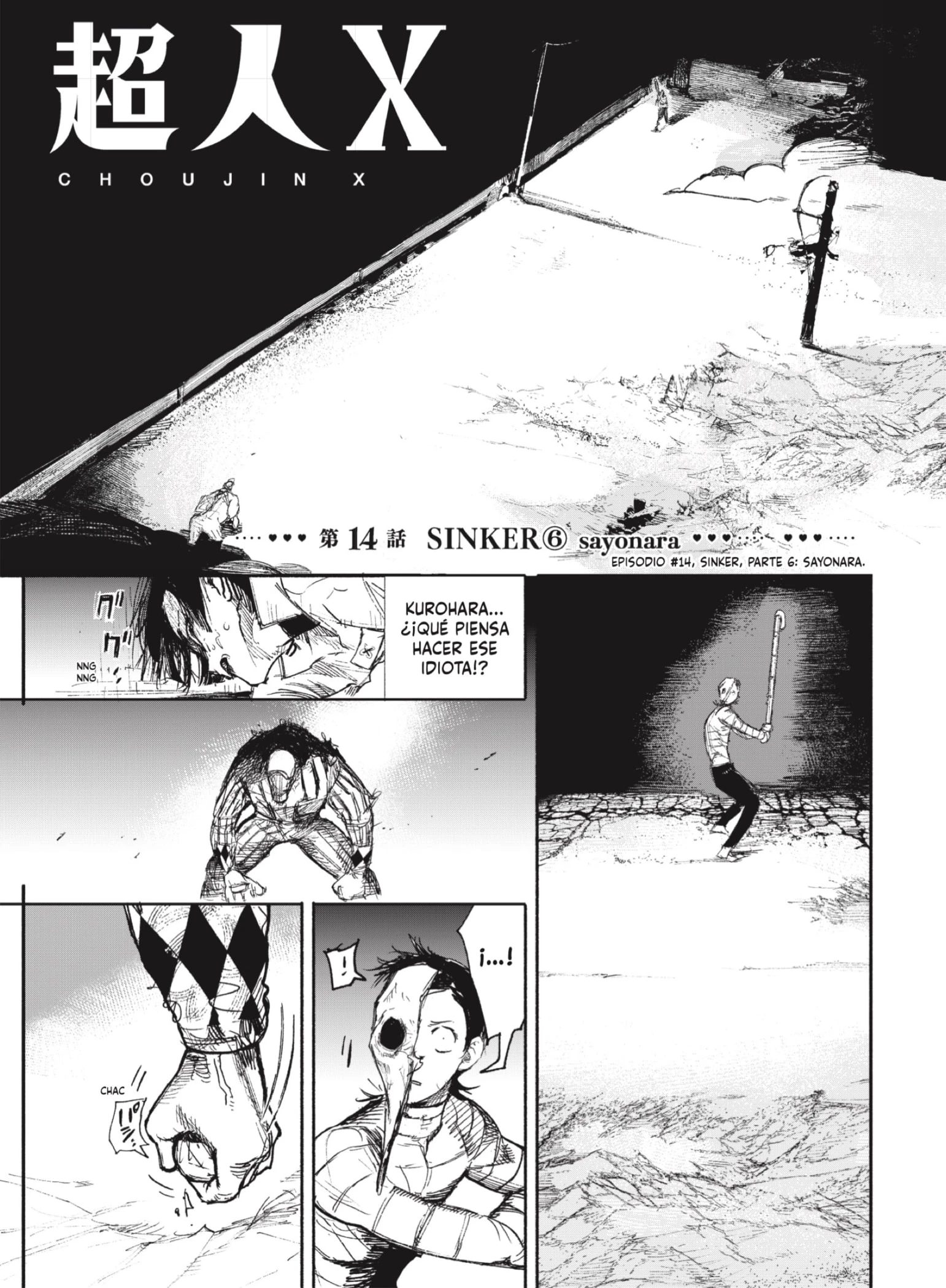 Read Choujin X ES Manga Online