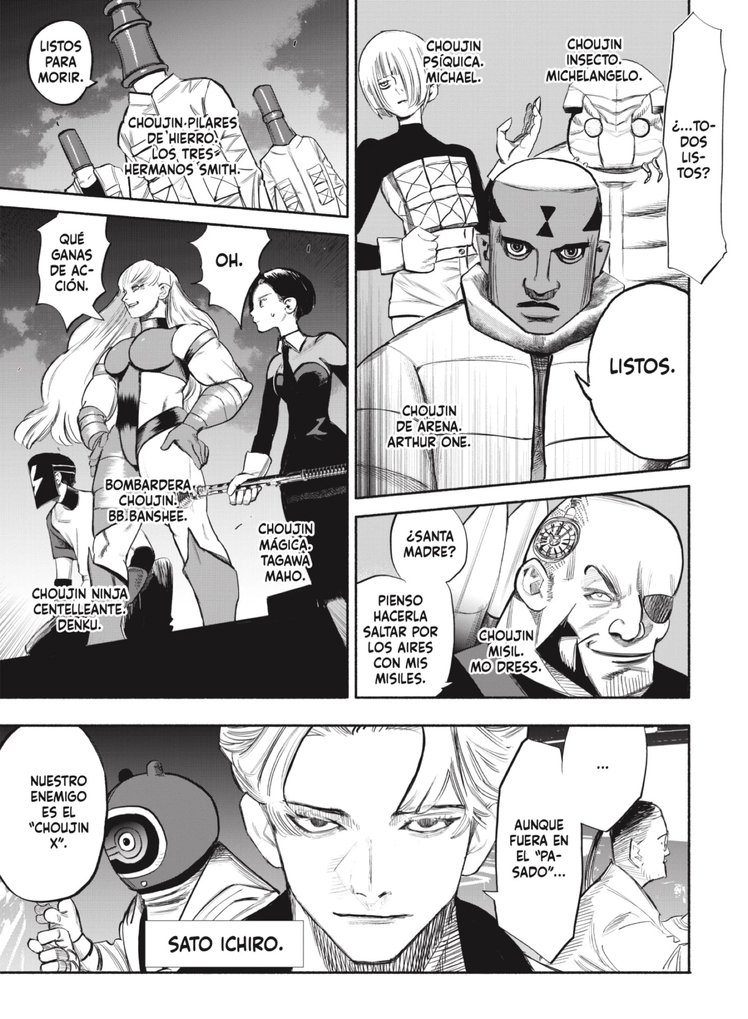Read Choujin X ES Manga Online