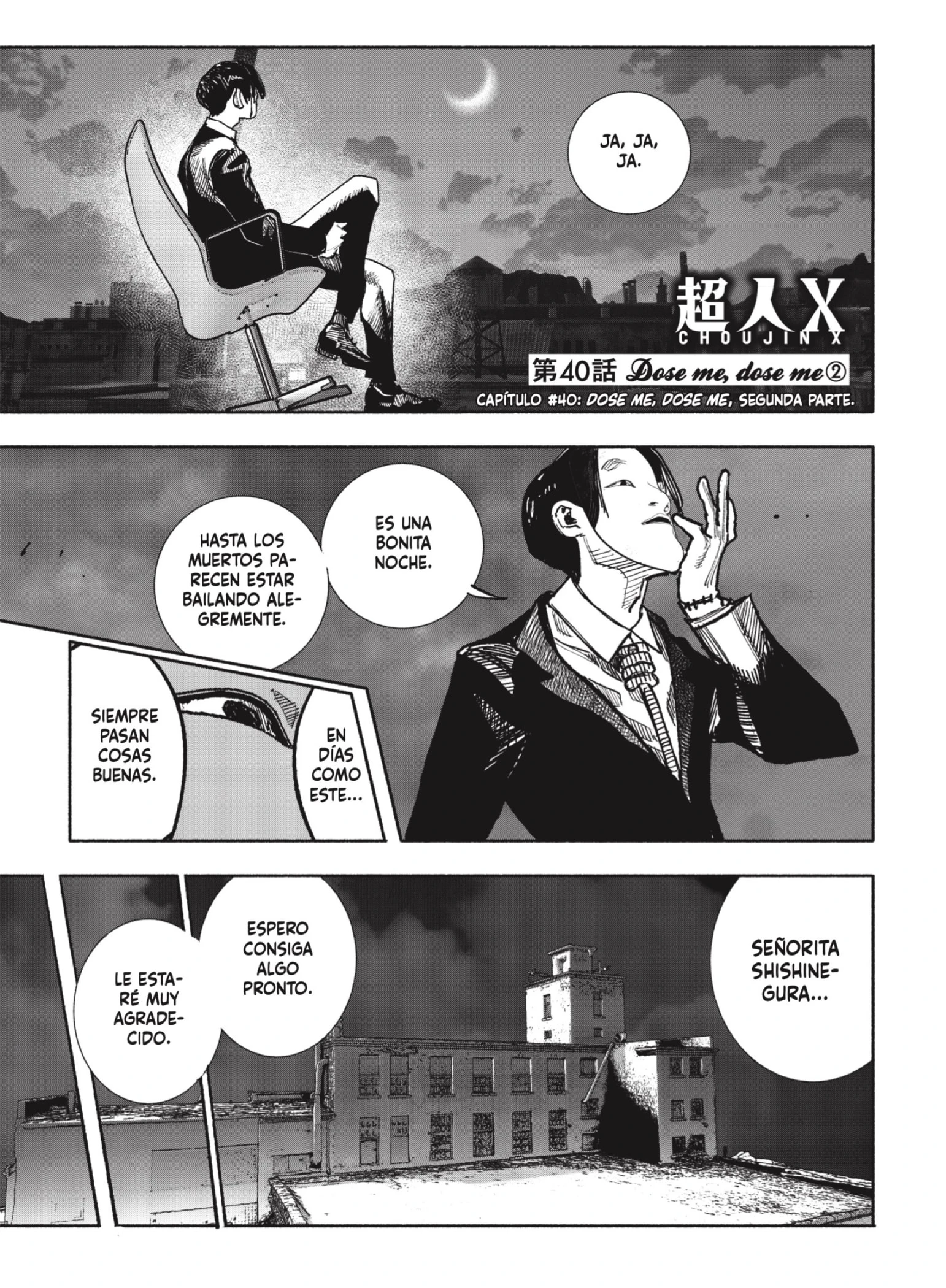 Read Choujin X ES Manga Online