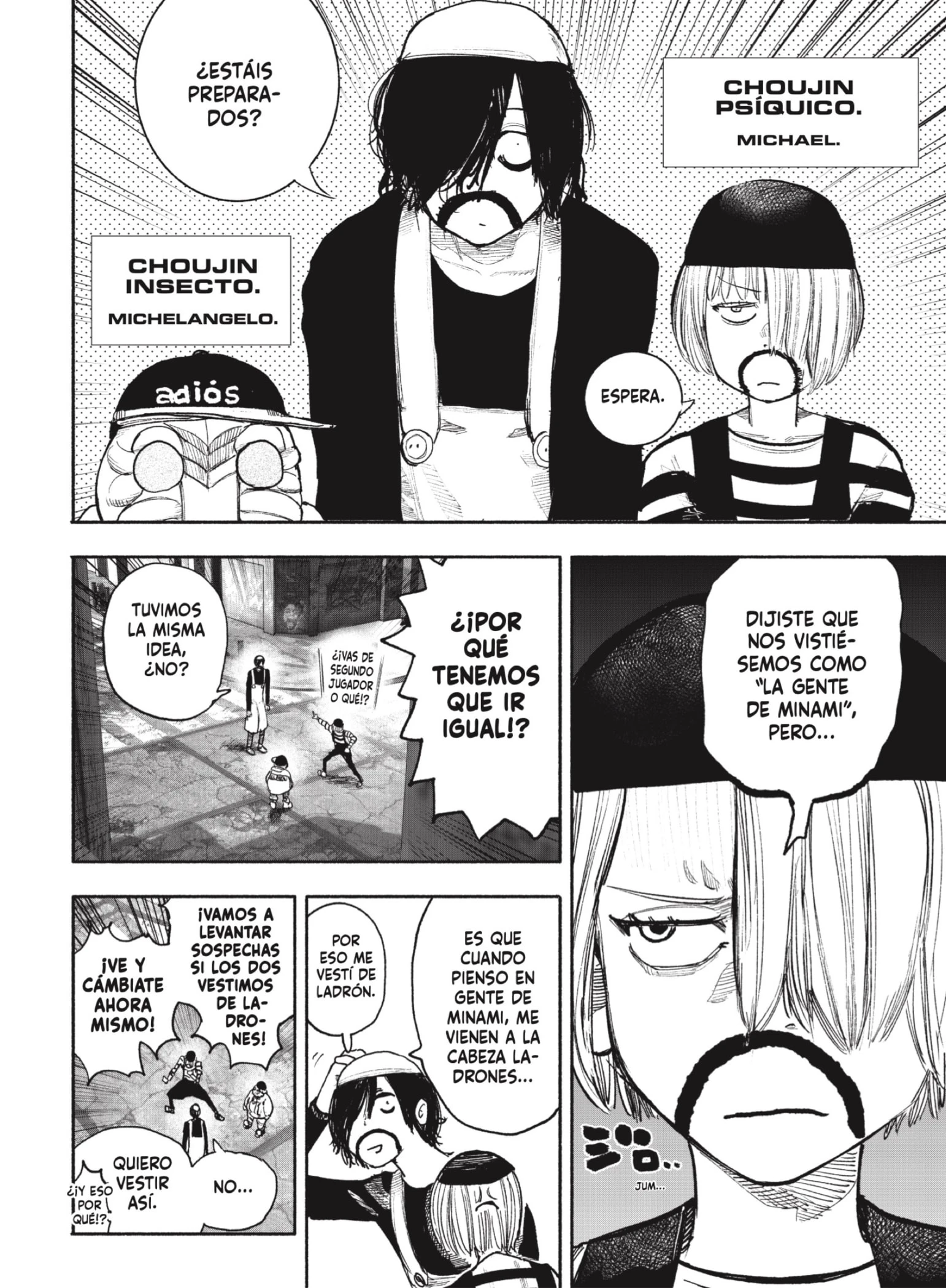 Read Choujin X ES Manga Online