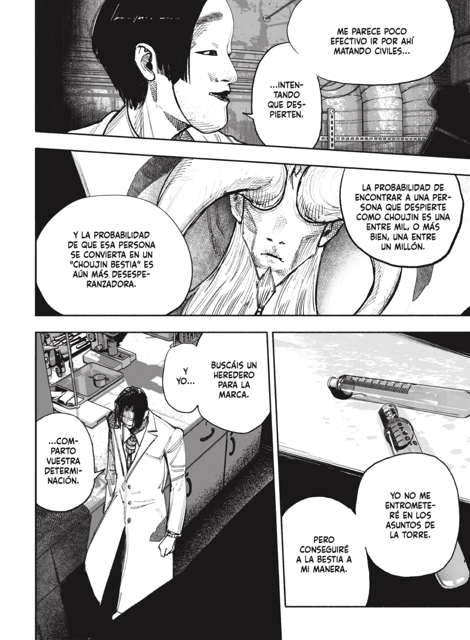Read Choujin X ES Manga Online