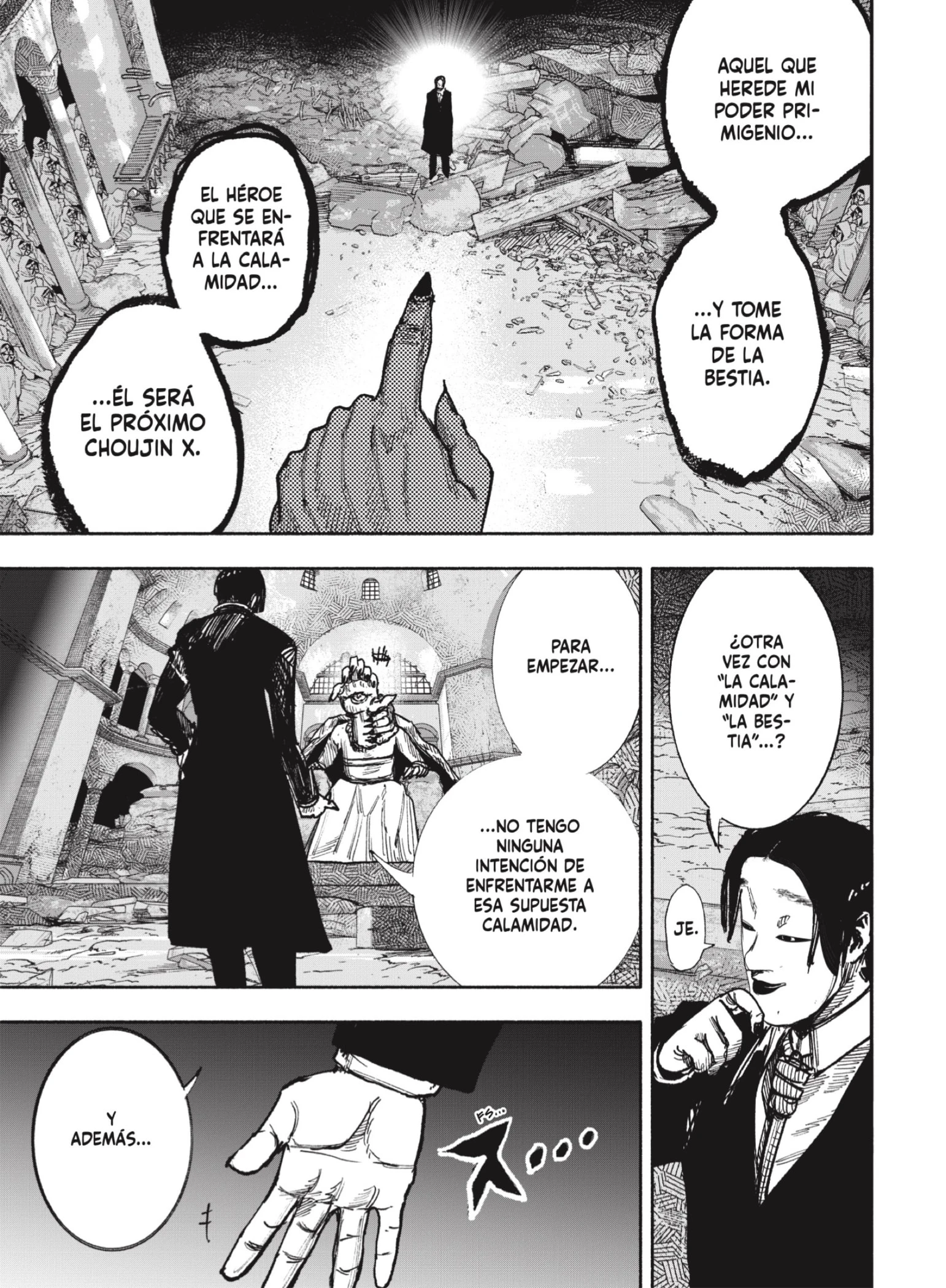 Read Choujin X ES Manga Online