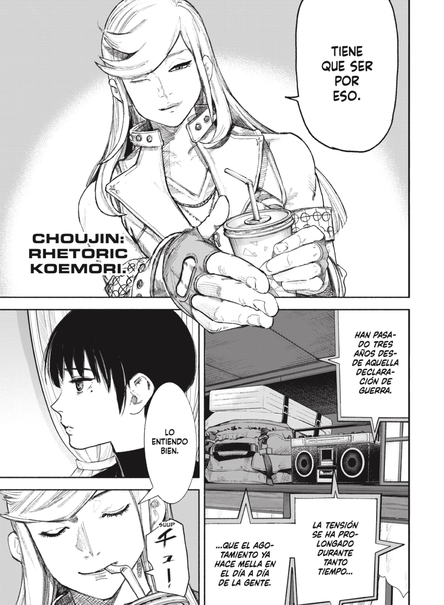 Read Choujin X ES Manga Online