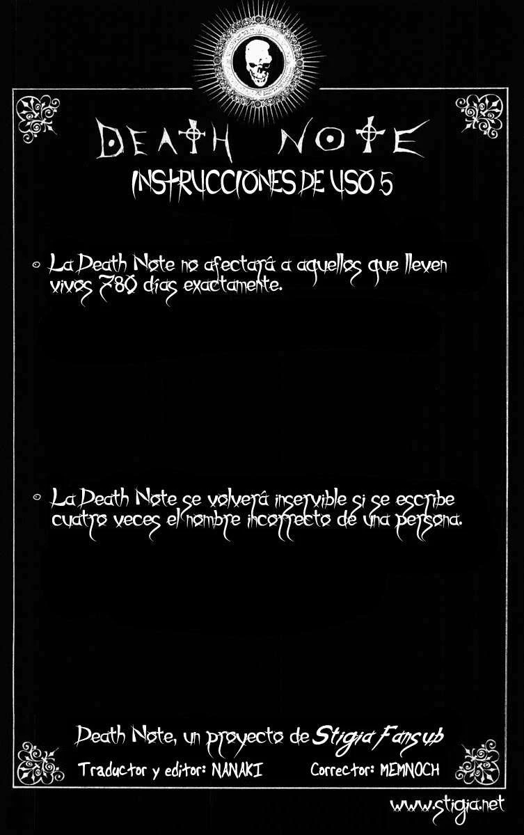 Read Death Note ES Manga Online