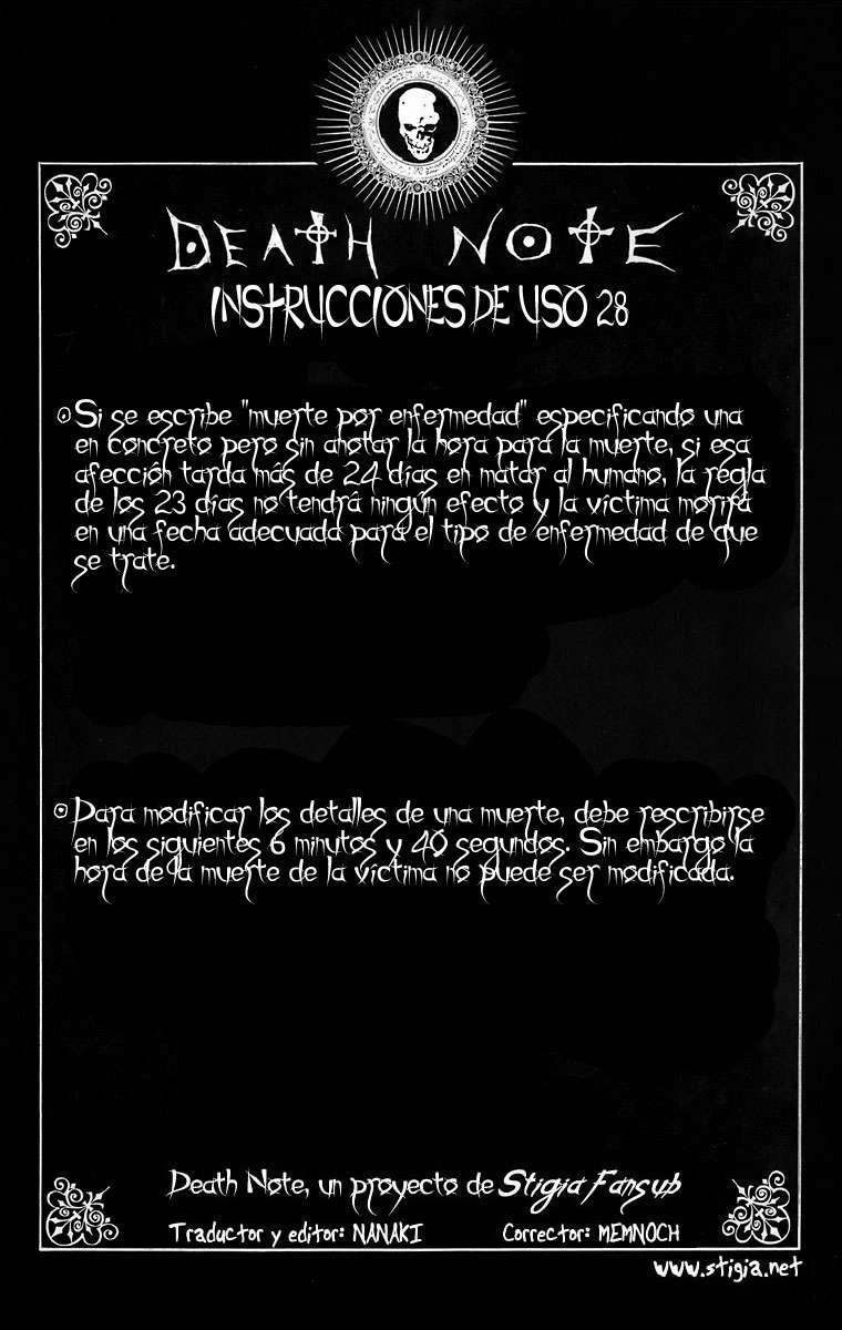 Read Death Note ES Manga Online
