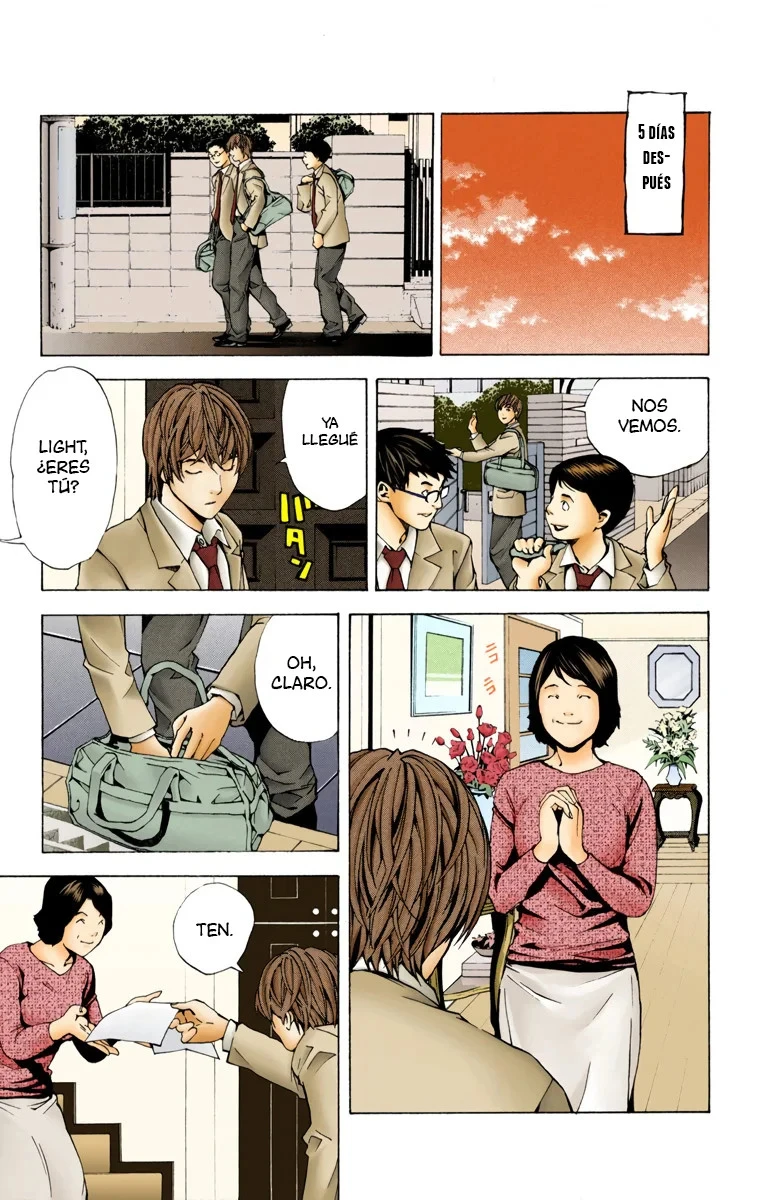 Read Death Note Full Color ES Manga Online