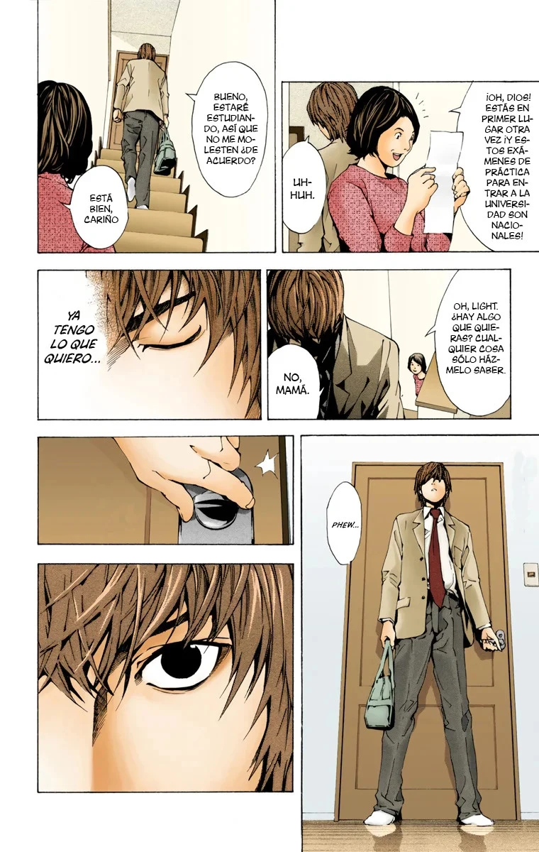 Read Death Note Full Color ES Manga Online