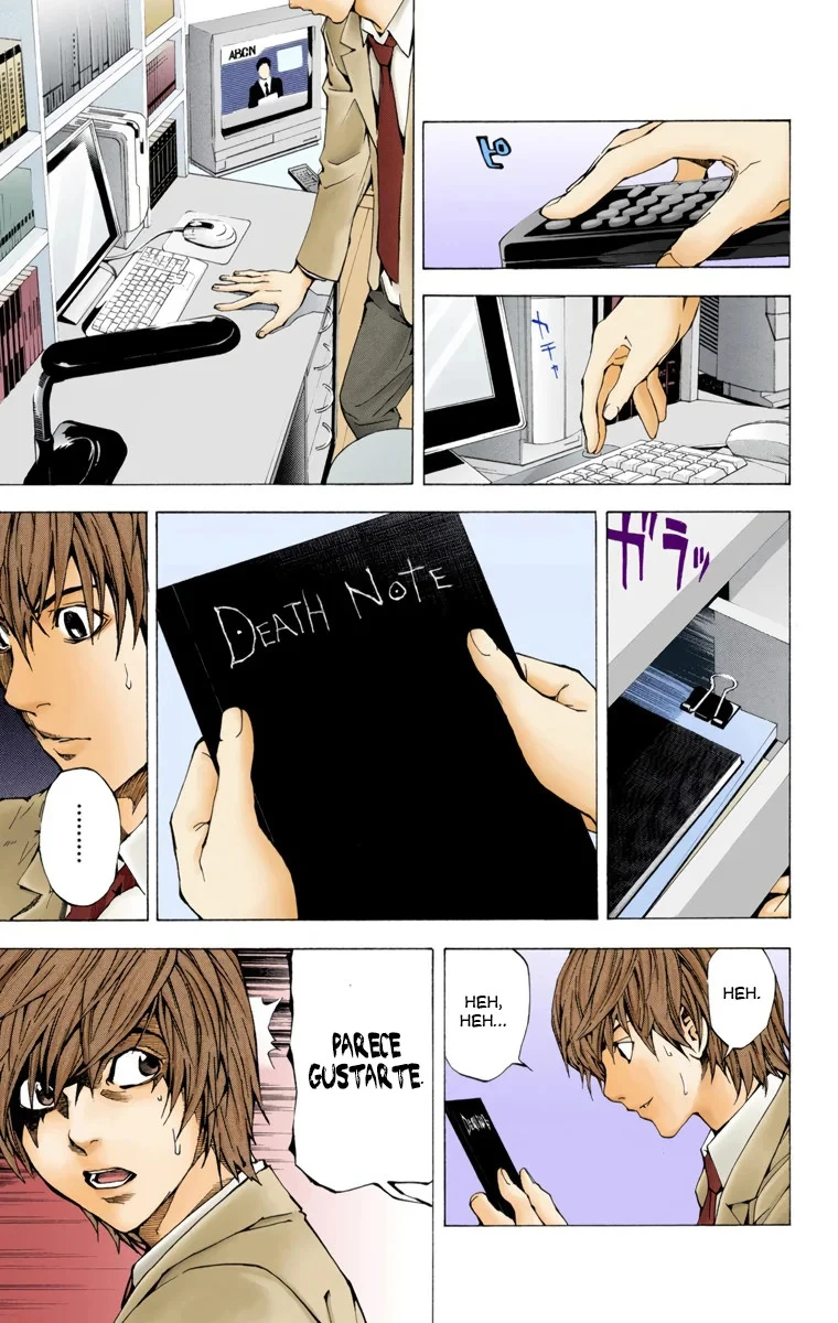 Read Death Note Full Color ES Manga Online