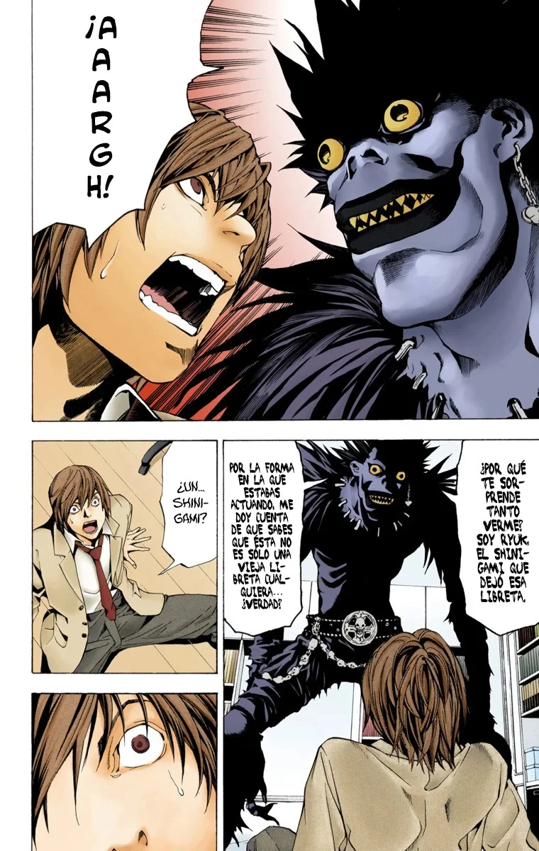 Read Death Note Full Color ES Manga Online
