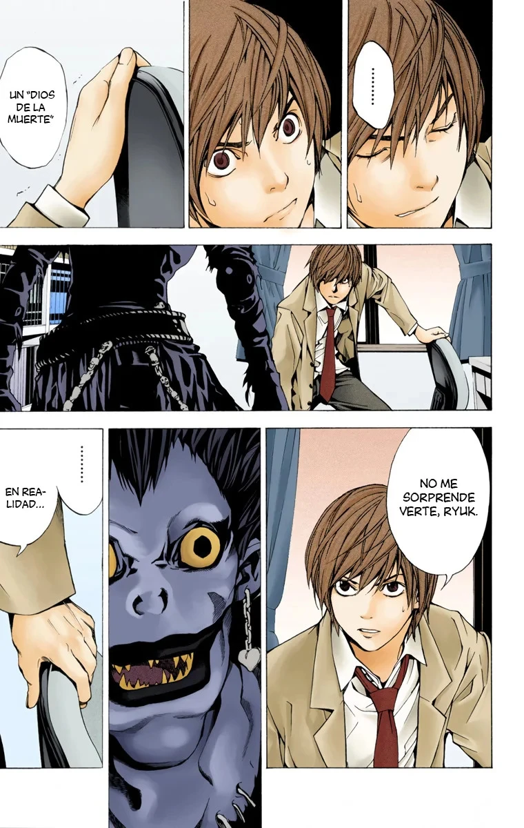 Read Death Note Full Color ES Manga Online