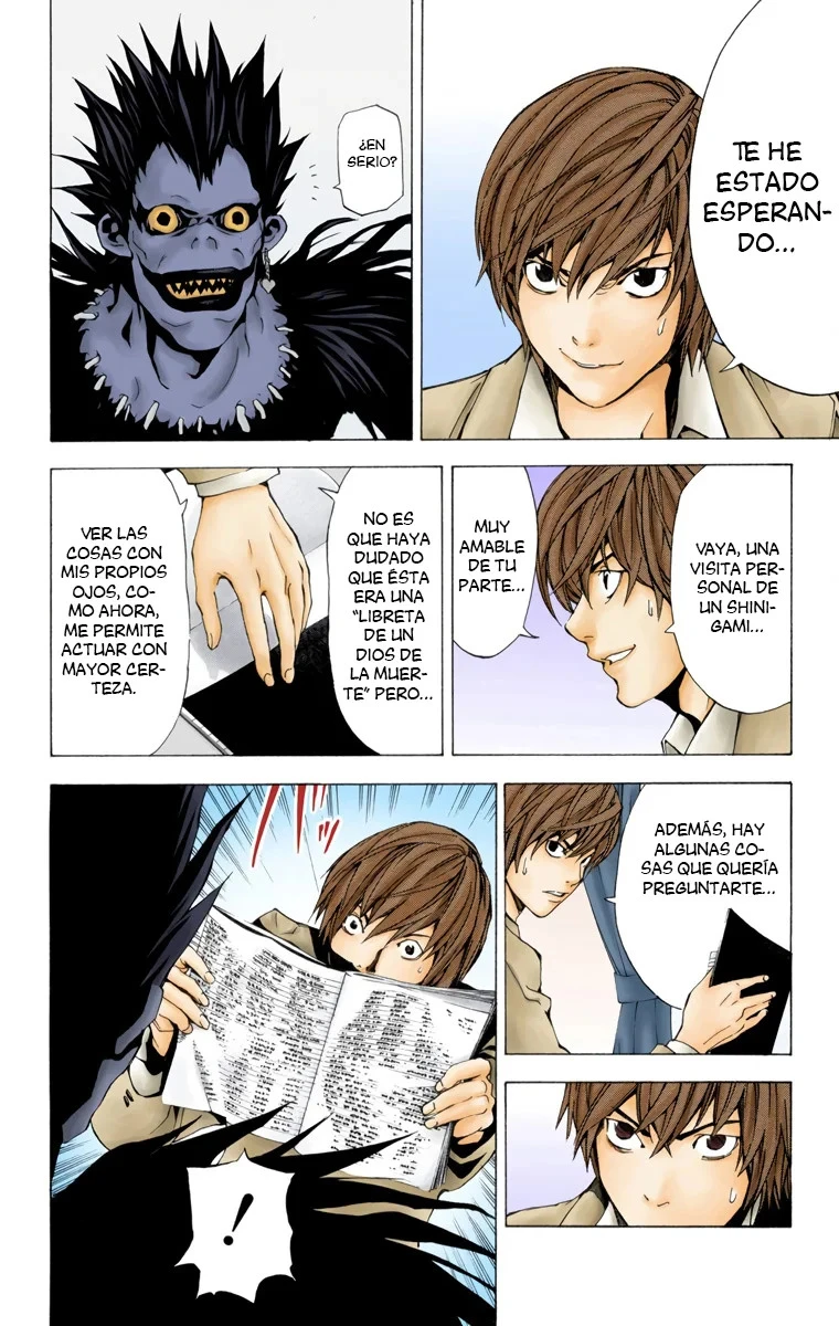 Read Death Note Full Color ES Manga Online