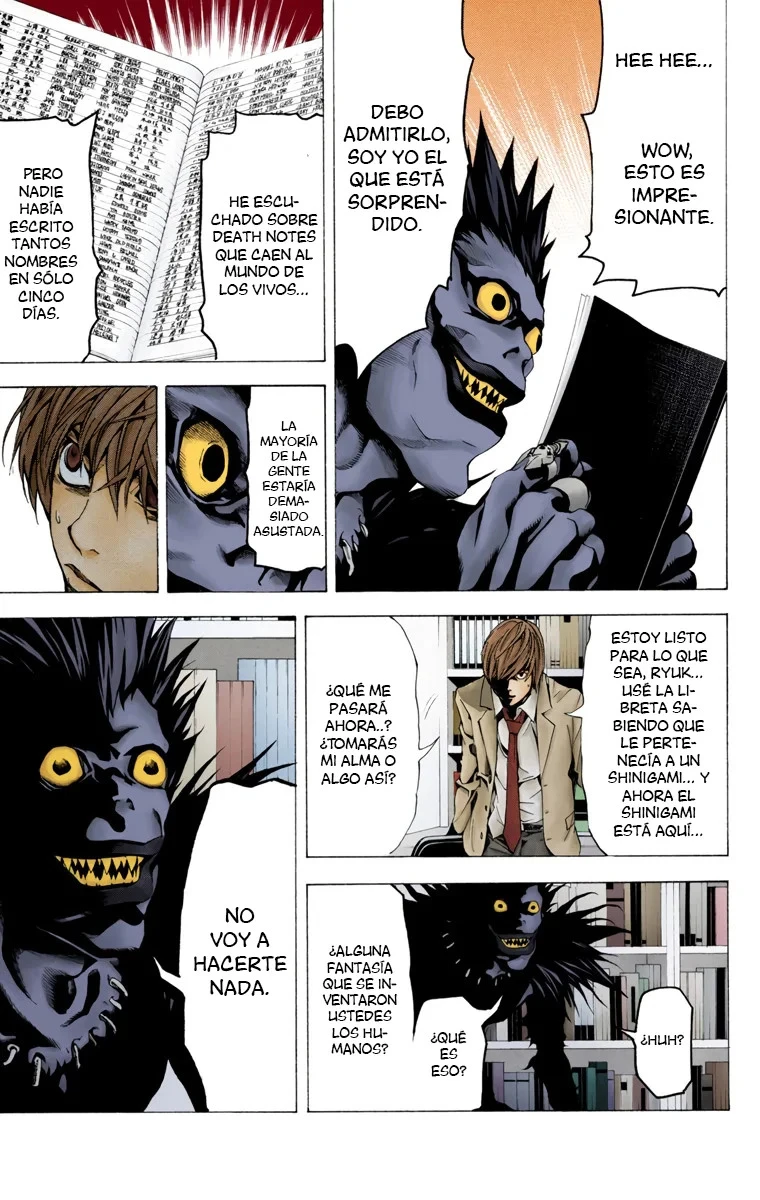 Read Death Note Full Color ES Manga Online