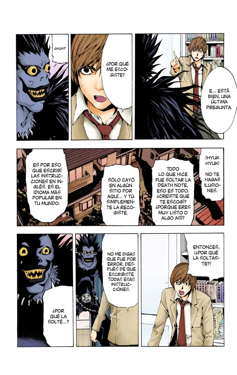 Read Death Note Full Color ES Manga Online