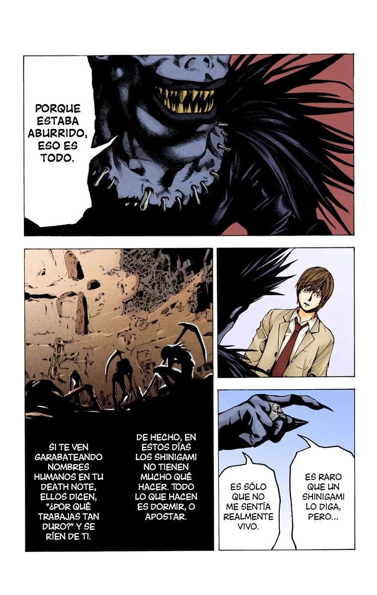 Read Death Note Full Color ES Manga Online