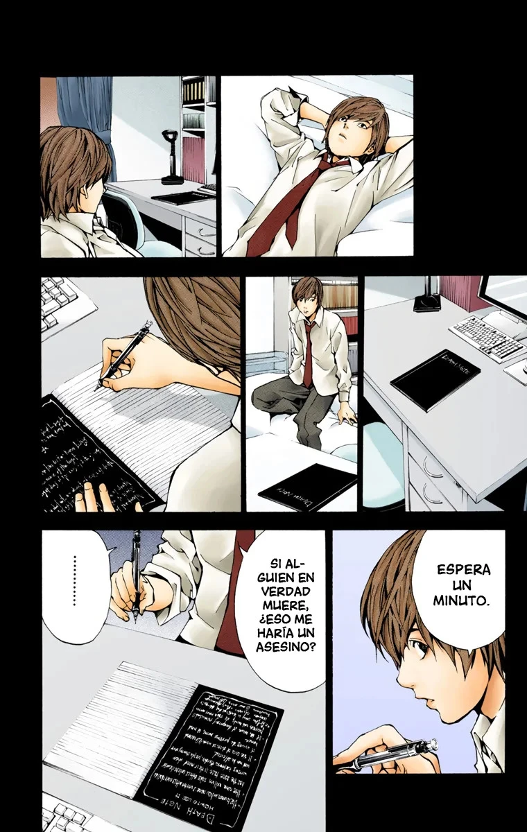 Read Death Note Full Color ES Manga Online