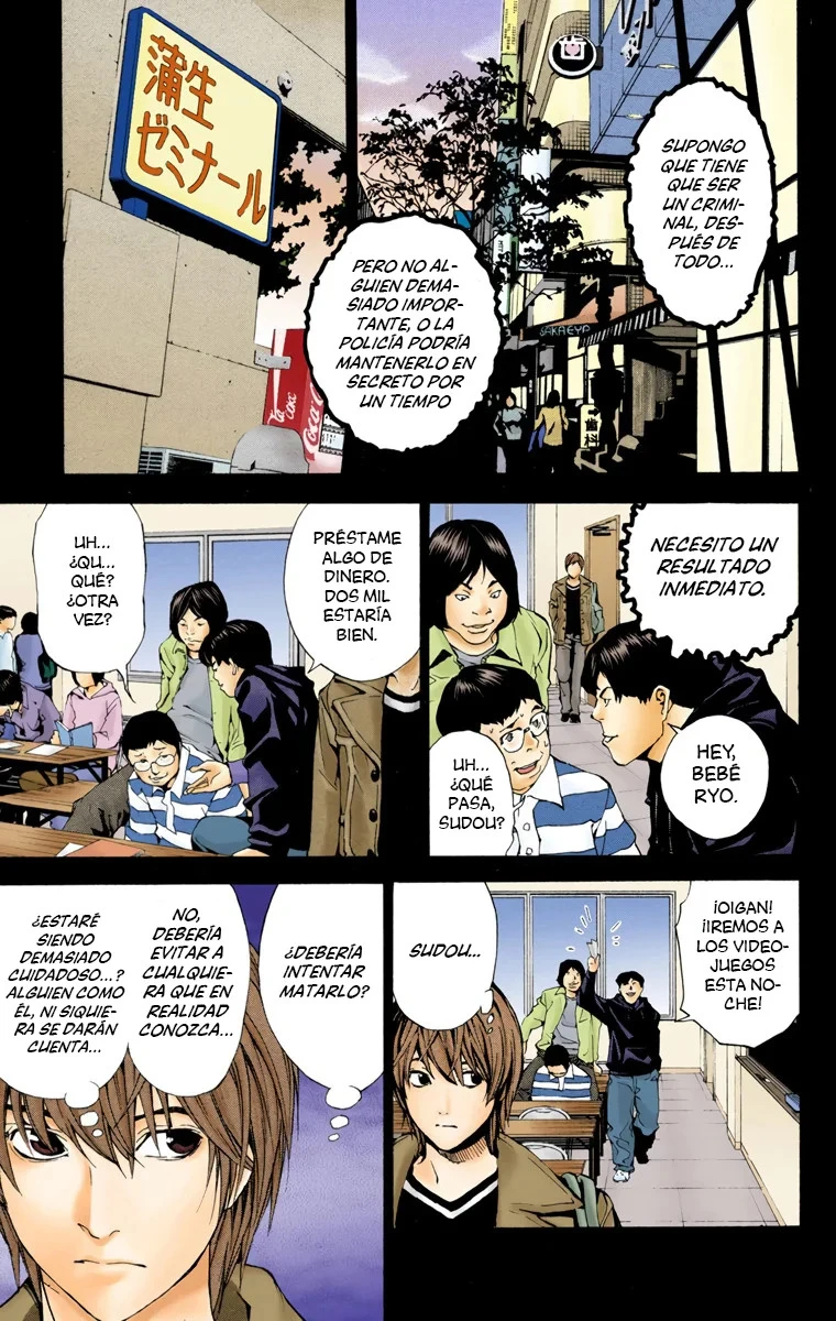 Read Death Note Full Color ES Manga Online