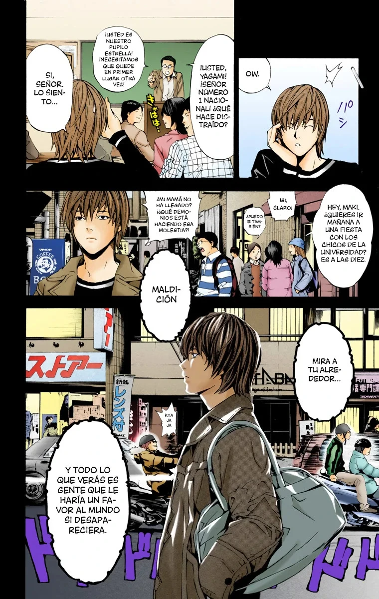 Read Death Note Full Color ES Manga Online