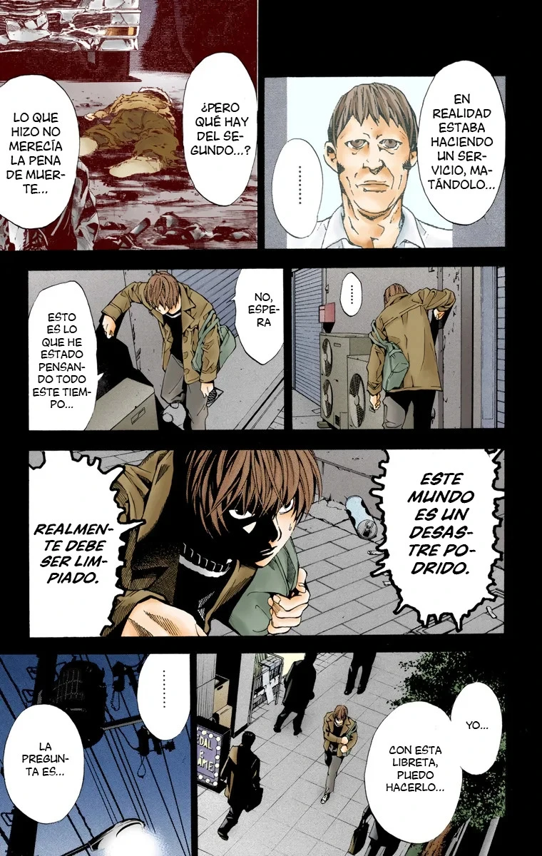 Read Death Note Full Color ES Manga Online