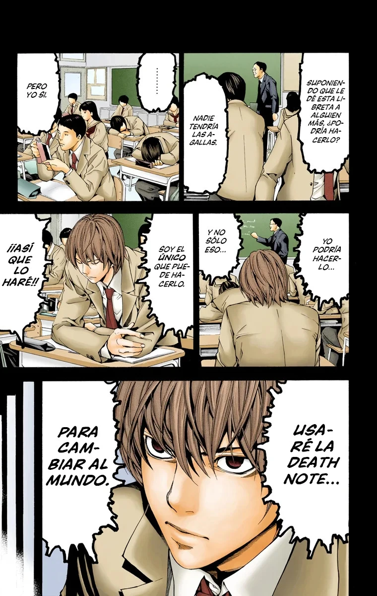 Read Death Note Full Color ES Manga Online