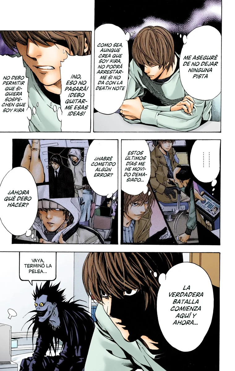 Read Death Note Full Color ES Manga Online