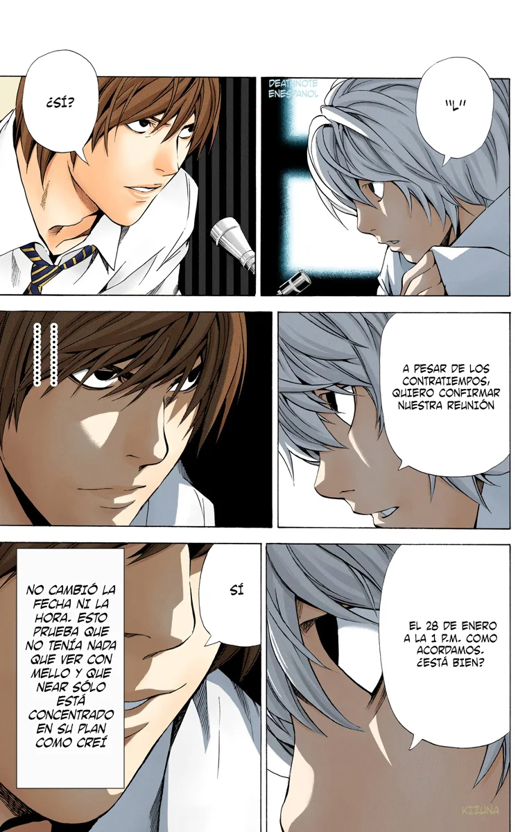Read Death Note Full Color ES Manga Online