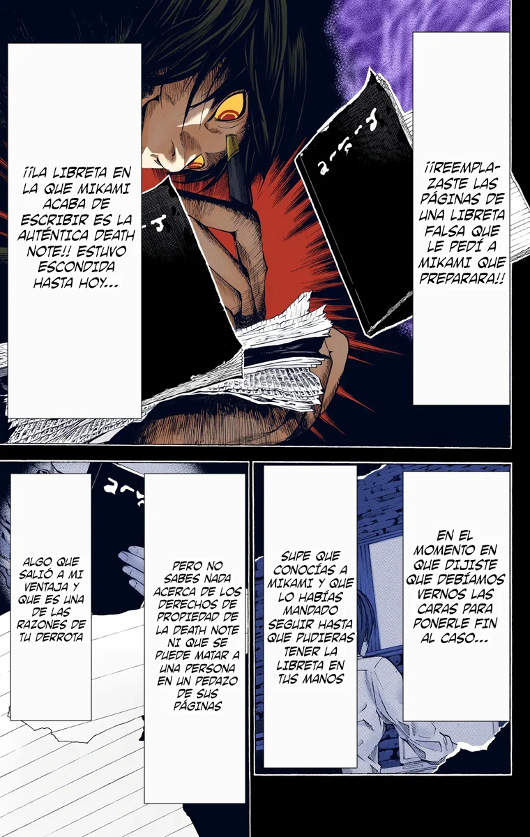 Read Death Note Full Color ES Manga Online