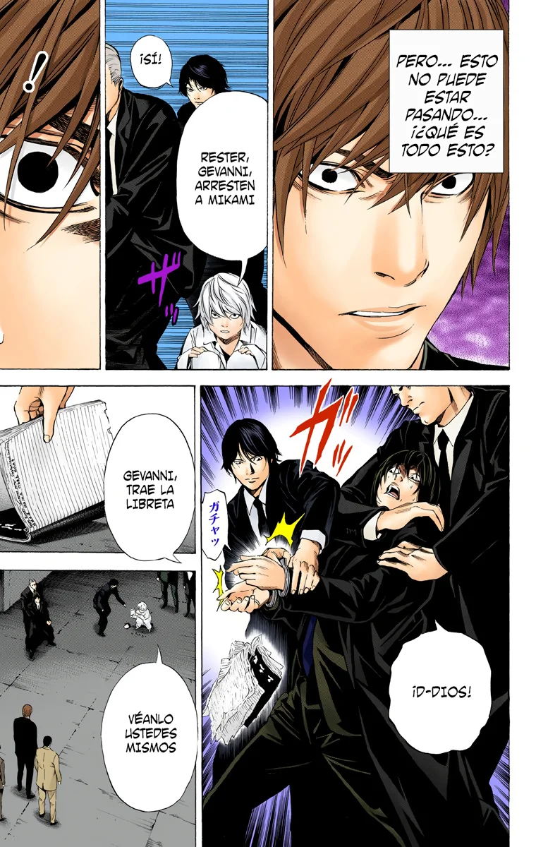 Read Death Note Full Color ES Manga Online