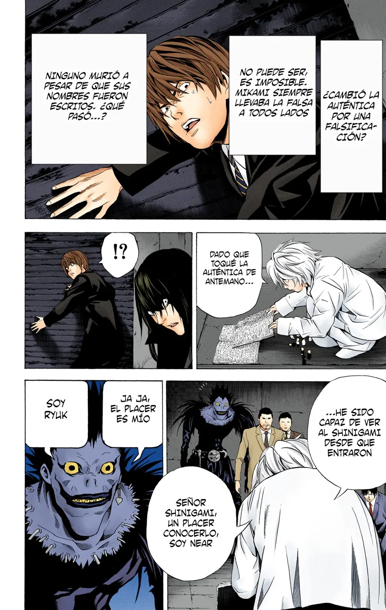 Read Death Note Full Color ES Manga Online
